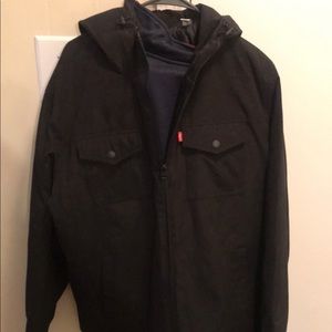 Levi Strauss & co Water resistant black